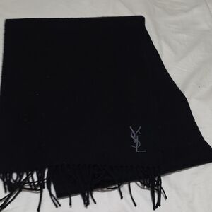 Yves Saint Laurent Classic Black Scarf